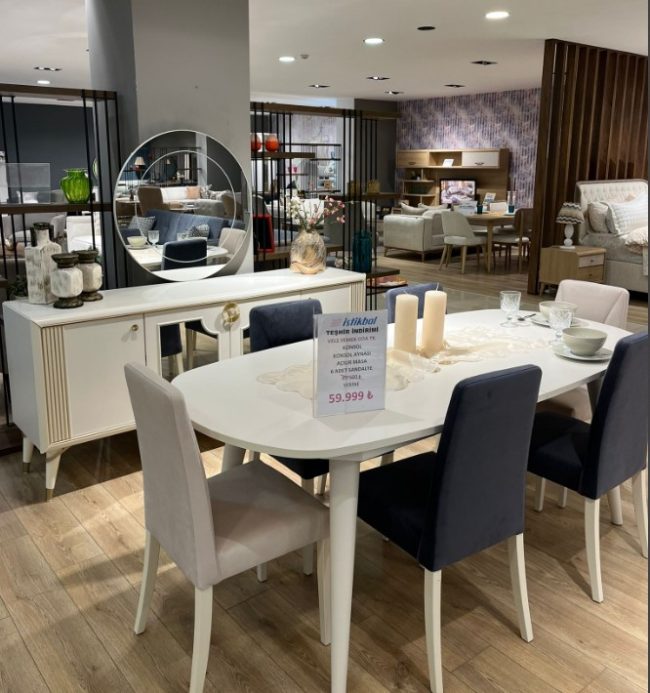İstikbal Vels Yemek Odası Takımı (Teşhir)