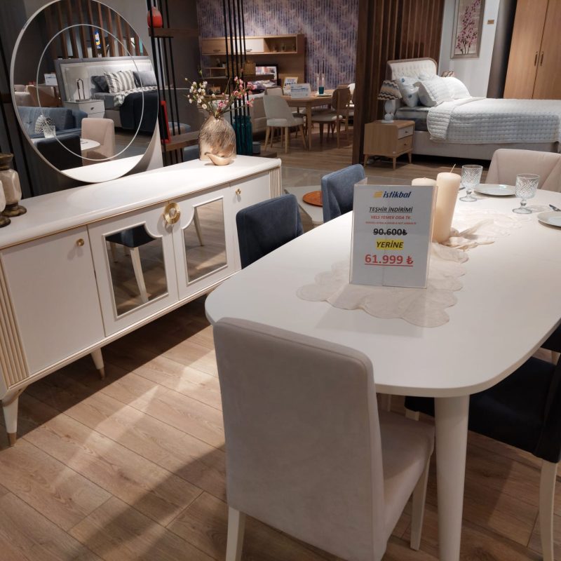 İstikbal Vels Yemek Odası Takımı (Teşhir)
