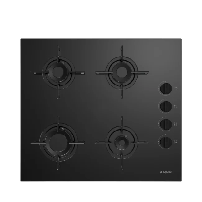 Arçelik OCD T 601-1 ES Gazlı Cam Tablalı Ocak