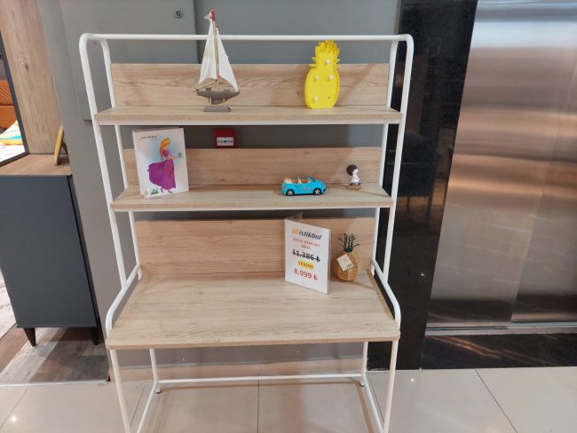 İstikbal Dolce Kitaplıklı Masa (Teşhir)