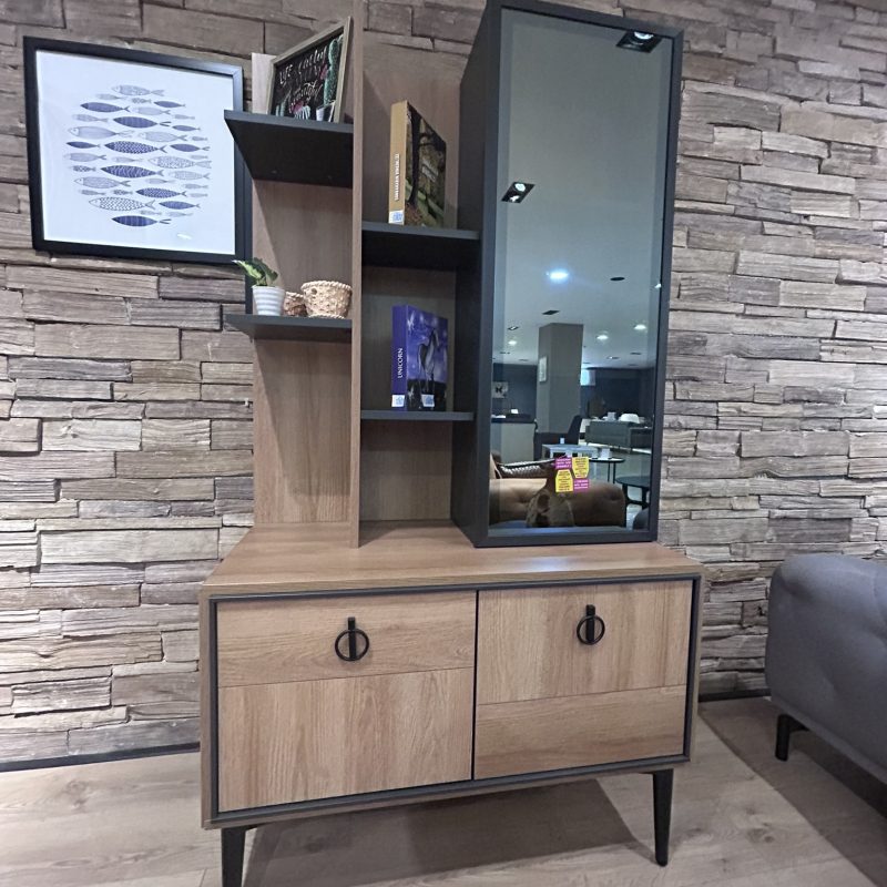 İstikbal Vista TV Yan Alt + Yan Camlı Dolap (Teşhir)