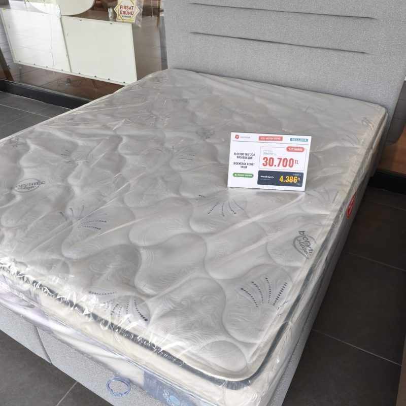 Bellona Bioenergy Active Yatak B Cloud Baza ve Başlık 160×200 *Kampanyalı