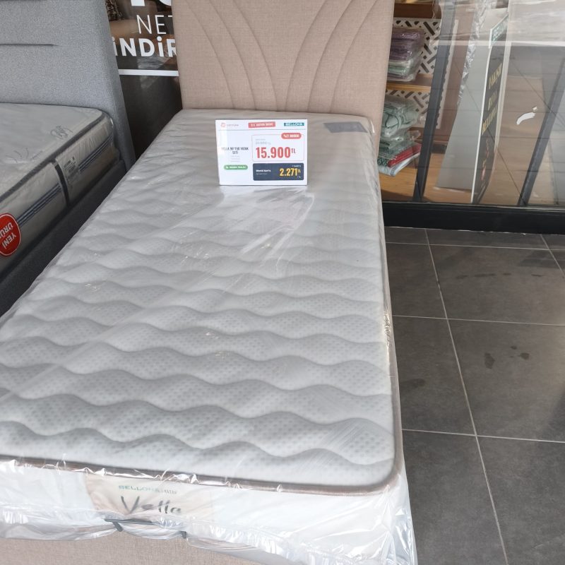 Bellona Vella Yatak Baza Başlık Seti 90×190 *Kampanyalı