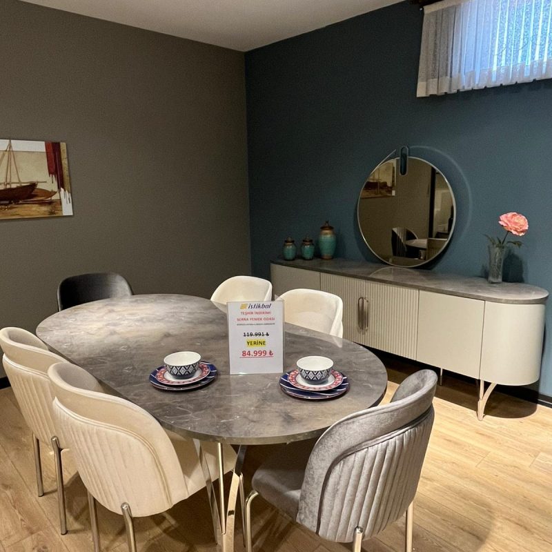 İstikbal Serra Yemek Odası Takımı (Teşhir)
