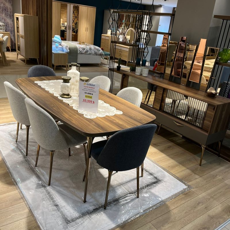 İstikbal Vanessa Yemek Odası Takımı (Teşhir)