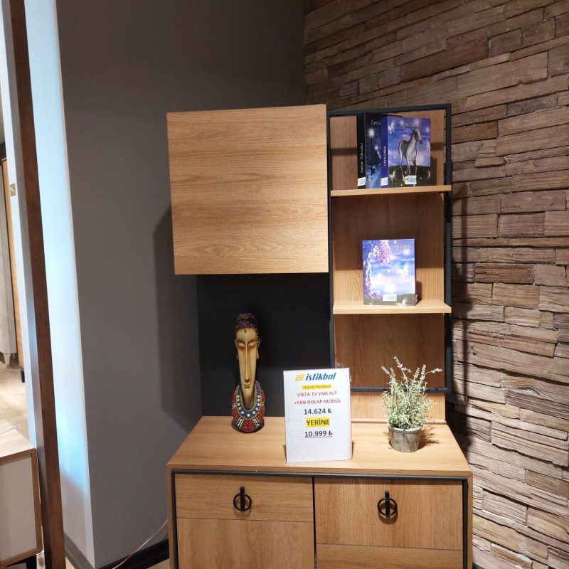 İstikbal Vista TV Yan Alt + Yan Dolap Modül (Teşhir)