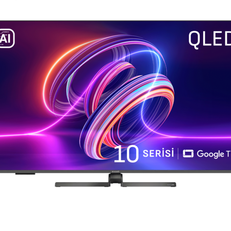 Arçelik Imperium 10 AI QLED 144Hz VRR 65″ 4K UHD Google TV – A 1065 C AI Smart TV